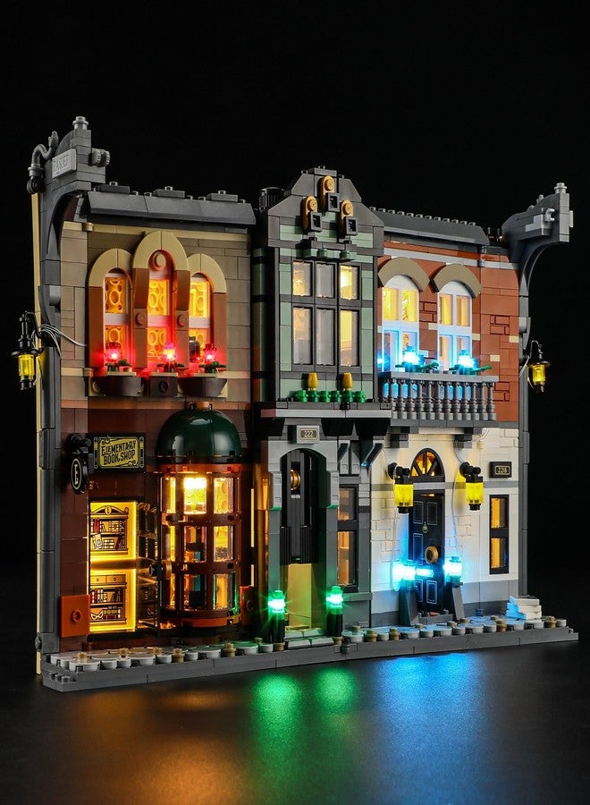 GEAMENT LED Light Kit Compatible with Lego Sherlock Holmes: Book Nook Building Blocks Model - Lighting Set for Icons 10351 (Model Set Not Included) - Image 1